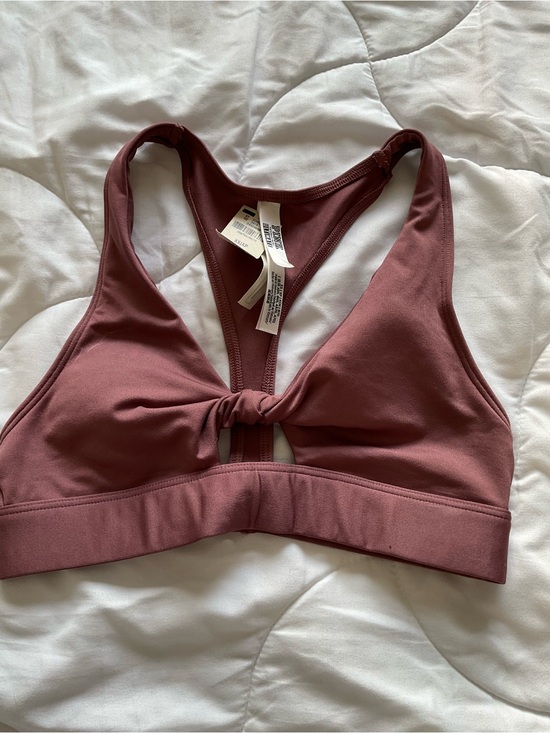 PINK Victoria's Secret Other - PINK Victoria's Secret Knot-Front Racerback Bralette - Mauve